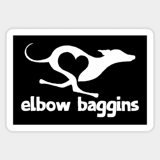 Elbow Baggins hobbit greyhound Magnet